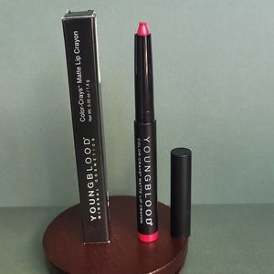 Young Blood Color Crays Matte Lip Crayon - Valley Girl - Damaged